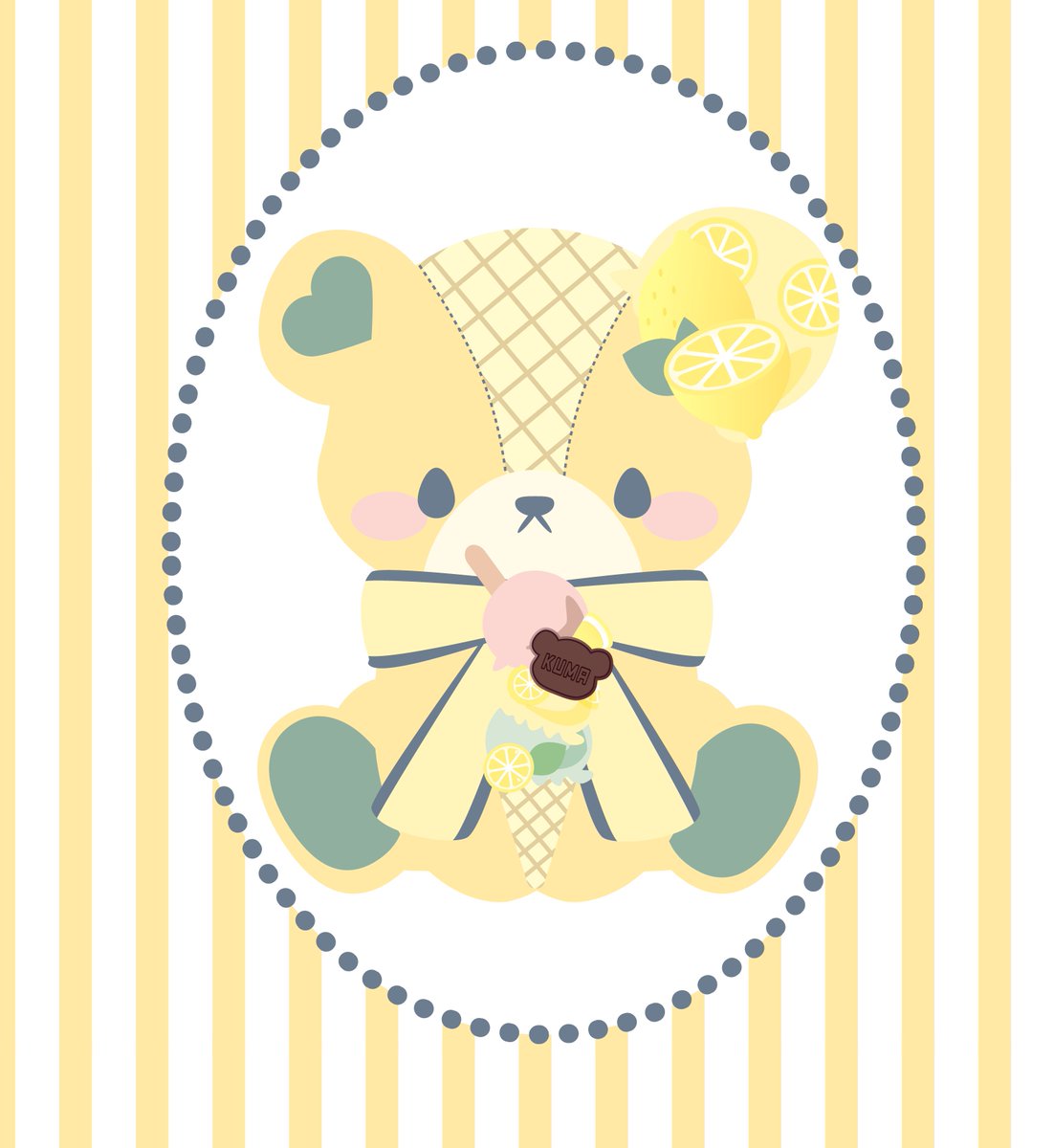 mememerunn's tweet photo. レモンアイス🧸 https://t.co/Dcdt5l5uVq