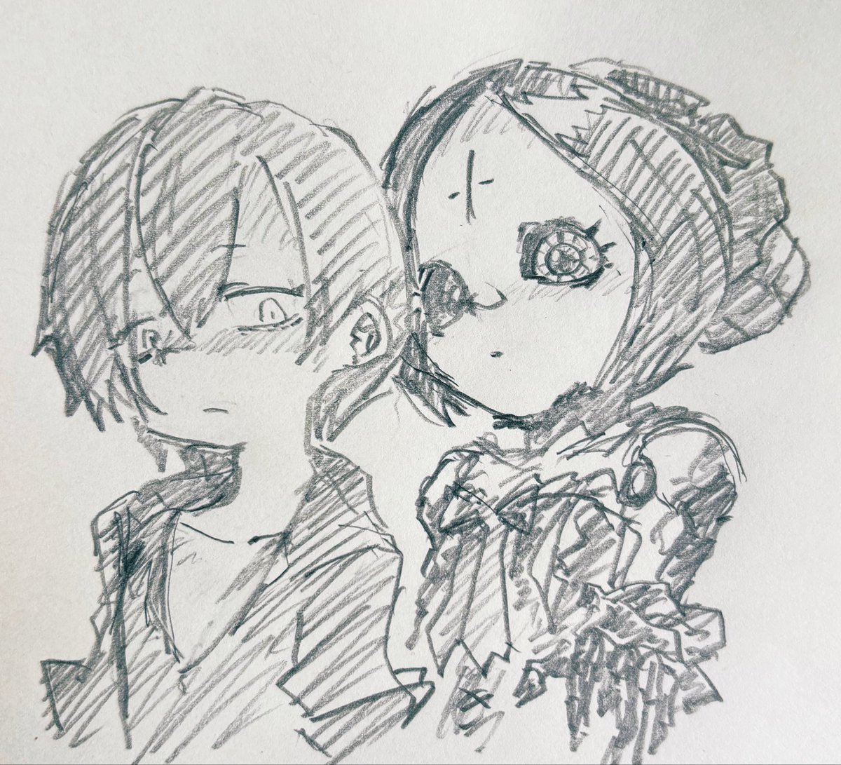 ashitagawa_hrak's tweet photo. ロリサナカン先生②

代理構成体モードは髪型や目がこども市川くん(僕ヤバ)に似すぎててワイの画力じゃこどいちくんにしかならない🤤
セーフガードモードは死ぬほど描くの楽しい https://t.co/mvysBlUrLy