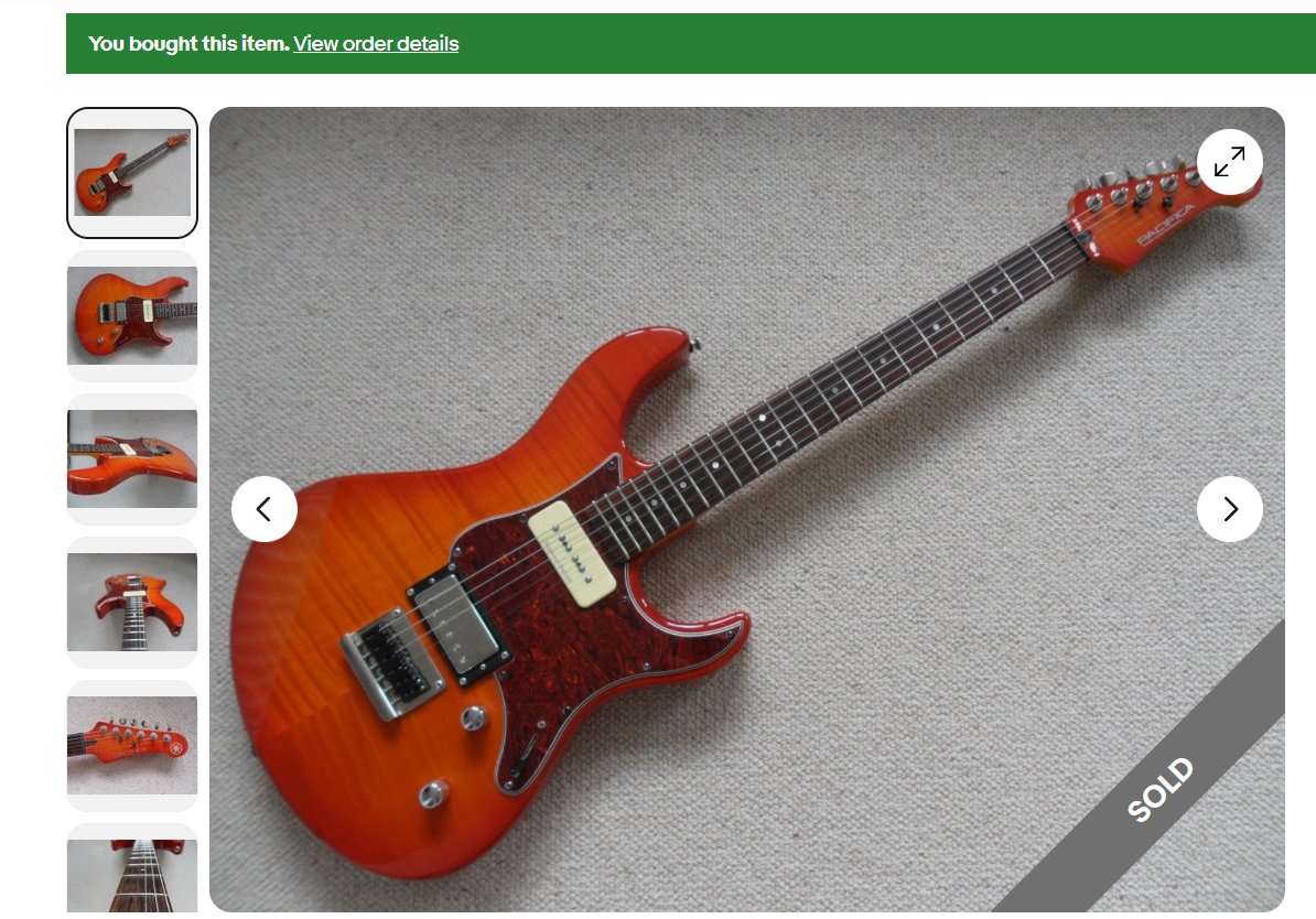 robboland's tweet photo. MNG
Pacifica 611
This should arrive in a few days.
Thank you Fender, trying to sue the entire guitar industry, and reminding me that I prefer Yamaha guitars anyway.🤣🤣 https://t.co/qUTRnlvf8j