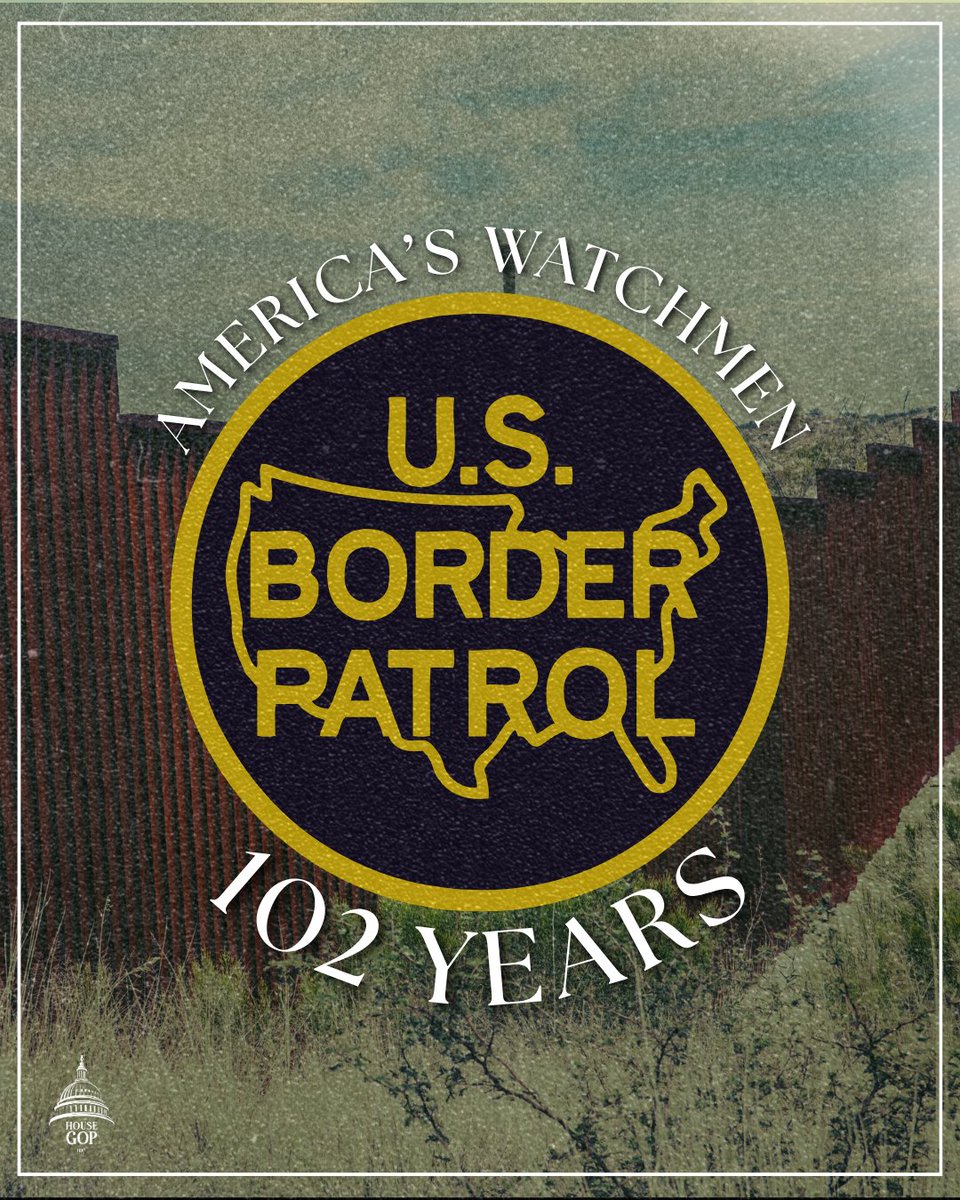 repvanepps's tweet photo. For more than a century, U.S. Border Patrol agents have been the thin line between order and chaos at our nation’s borders.

While too many in Washington debate, they act—intercepting deadly drugs like fentanyl, dismantling trafficking networks, and protecting American communities from those who seek to harm.

Their job isn’t easy. It’s dangerous, demanding, and too often thankless.

Today, on the anniversary of the United States Border Patrol’s creation, we recognize the courage, grit, and dedication of the men and women who wear the uniform.

I will continue fighting in Congress to ensure they have the support they need and the respect they deserve.