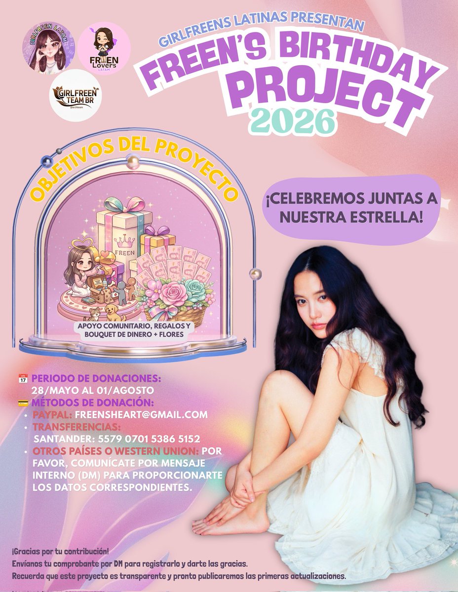 GIRLFREEN LATAM tweet media