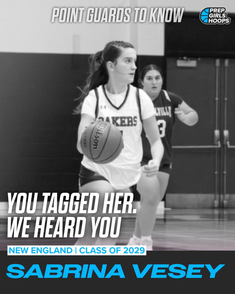 PrepGirlsHoops's tweet photo. You showed up loud when we asked you to tag an impressive point guard in your state. Here are 5 impressive point guards who you tagged getting their recognition. 🏆

Zoë Stagg, Jaiyana Bogan-Jacobs, Sabrina Vesey, Brooklynn Brown. Names to know now. 

Create your free profile at the link in bio — get your name in front of the scouts who matter. Who's next?