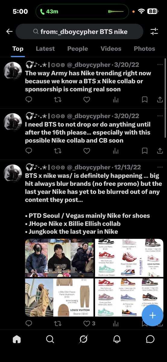 _dboycypher's tweet photo. IVE BEEN SCREAMING ABOUT BTS AND NIKE SINCE 2022 RAHHH https://t.co/eCdygmGZsT