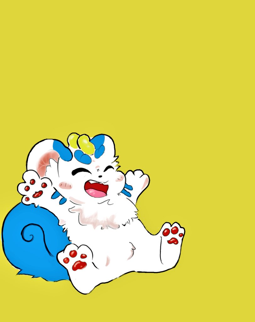 3358yzy's tweet photo. 临摹了一只貔貅₍ᐢ˶• ˔ กᐢ₎ https://t.co/r7uVXhpEvS