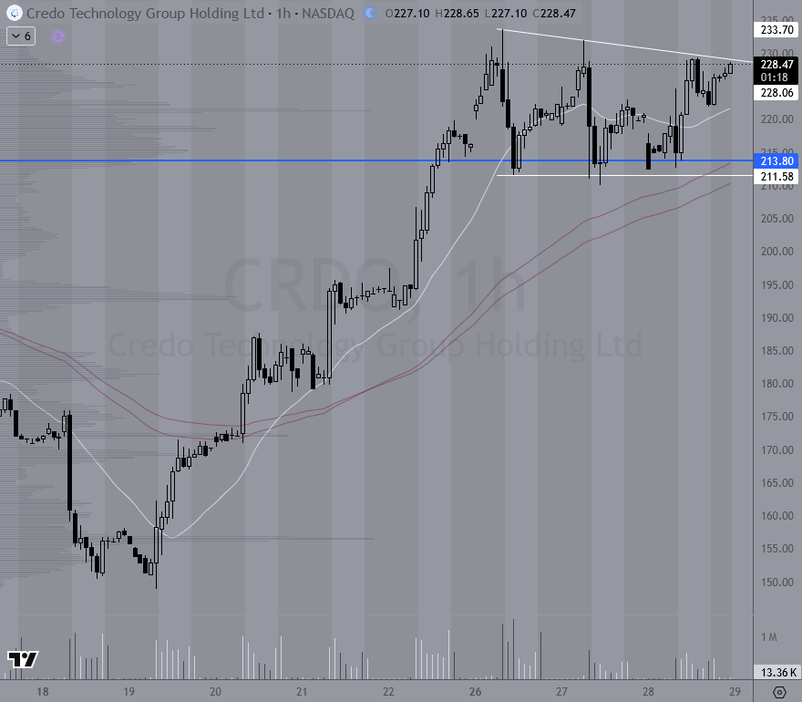 DeltheTrader's tweet photo. it's a beautiful thing $CRDO https://t.co/sKthwrHHWU