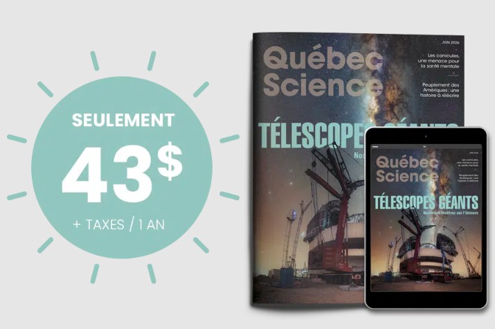 QuebecScience's tweet photo. Découvrez le monde autrement avec Québec Science! Cet été, nourrissez votre curiosité avec des reportages et dossiers qui font réfléchir autant qu’ils fascinent. Seulement 43$ + taxes pour un an. Profitez-en!

https://t.co/pRrSySfeLk https://t.co/88lJESh68p