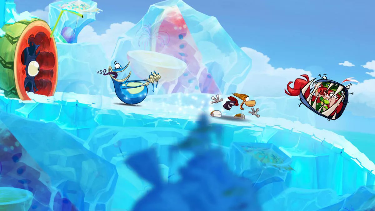 RaymanForSmash's tweet photo. Random but the UbiArt Rayman games truly are amazing and it's easy to see why they're in EVERY conversation for best the 2D platfomers of all time ❤️ https://t.co/fxAMrRPKH3