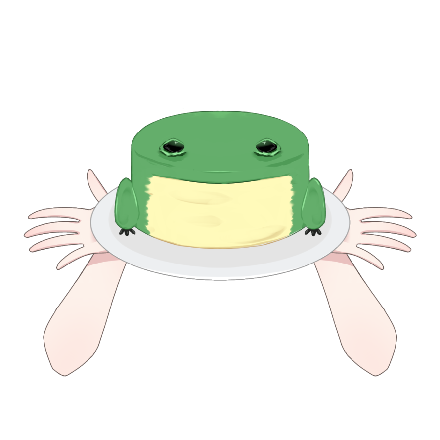 Lepara0213's tweet photo. 【VTuber免費素材】

青蛙蛋糕手勢🐸🎂
因為感覺很需要就畫了一個

請隨意使用！
如果能幫忙點讚、轉發或引用的話我會很開心₍ᐢ.ˬ.ᐢ₎

想看到全世界都拿著青蛙蛋糕✨

frog cake asset
free to edit &amp; use for stream/posting ✨

#免費素材 #VTuber素材 #VTuberAssets #フリー素材 https://t.co/4zMBAUSzB0