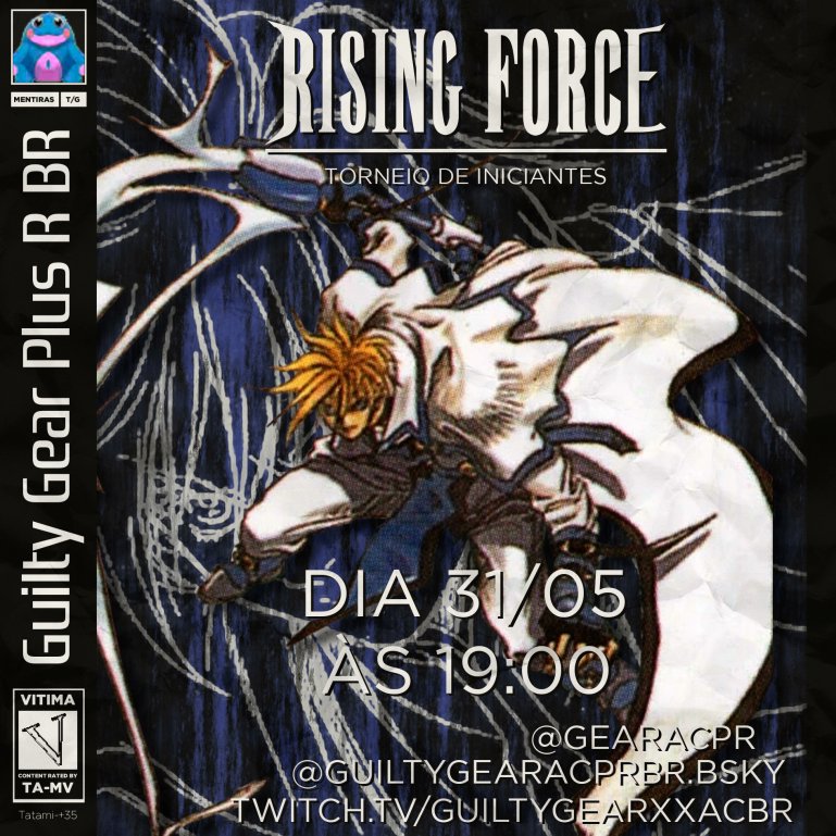 GearAcpr's tweet photo. PROMESSA É DÍVIDA! Nesse domingo, teremos o nosso RISING FORCE, TORNEIO DE INICIANTES, às 19 horas (horário de Brasília), no formato SWISS, ou seja, SEM ELIMINAÇÃO! Começou a jogar o jogo agora ou conhece alguém que começou? Sua hora é agora! Inscreva-se! Links abaixo: https://t.co/BiTVRt3cTo