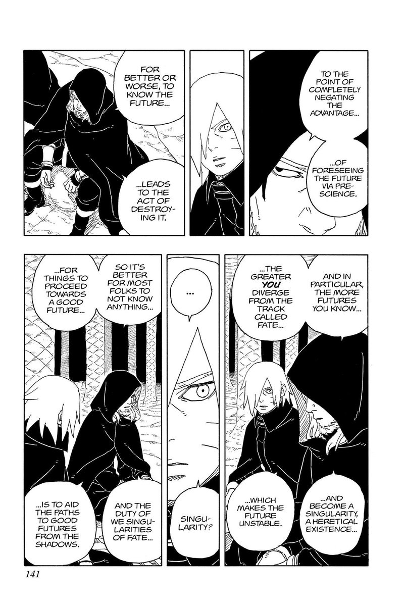 Swuke_'s tweet photo. @MajikTayuya @Xenon09900 @karmaboiv5 You just proved you have not read a single page, so why the fuck is ur harping ass yapping so confidently on some basic shit ur goofy ass doesn’t know?

The second one is a translation error. https://t.co/2WmT3Rg8Yd