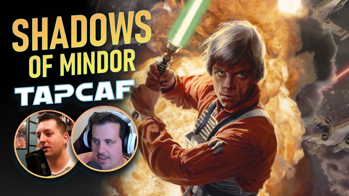 TapcafPodcast's tweet photo. Tapcaf is about to be live talking about Shadows of Mindor!
https://t.co/rnqyBnNAMo https://t.co/mXqVcUmOM5