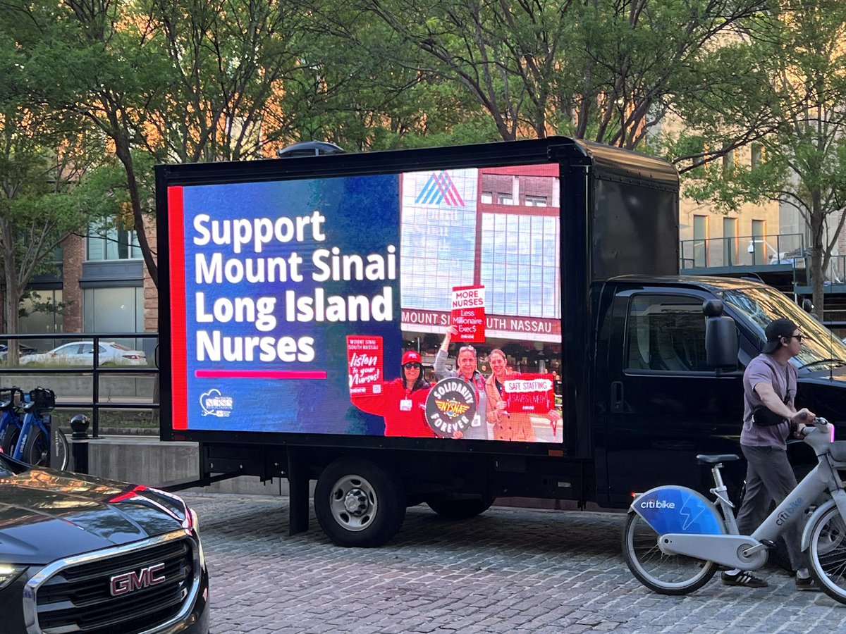 nynurses's tweet photo. .@MountSinaiNYC is hosting a black-tie “Crystal Party” tonight where tickets for a table cost up to $250,000! Meanwhile, Mount Sinai South Nassau nurses are stretched thin and patients are feeling the impact of the lack of investment. Learn more: https://t.co/varEiSNnHp https://t.co/ywWKpTQPpJ