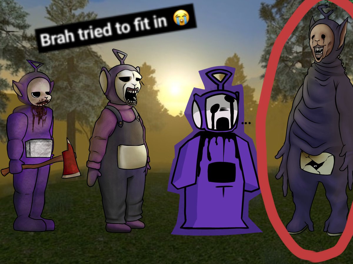 TubbyNight's tweet photo. @STFITWT 
@Spoilagestrblx 
@CAnewsofficial 

Hi lol

#slendytubbies #artㅤㅤㅤㅤ https://t.co/x7mH1hvGcS