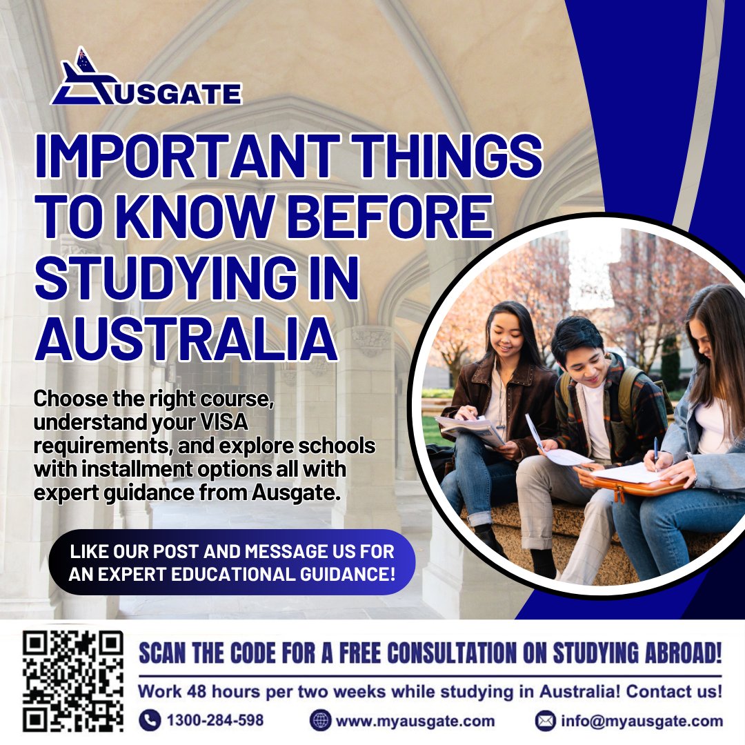 Aus_Gate's tweet photo. Your Australia journey starts with one message!
Schedule your free consultation today: 
https://t.co/Hm2dKV37ef
#DreamStudyAustralia #AusgateServices #AustraliaVisaHelp #StudyOverseas2026 #AffordableStudyOptions #GlobalStudents #StudentSuccess #StudyInAustralia #AusgateAbroad https://t.co/OdwjAHflCA