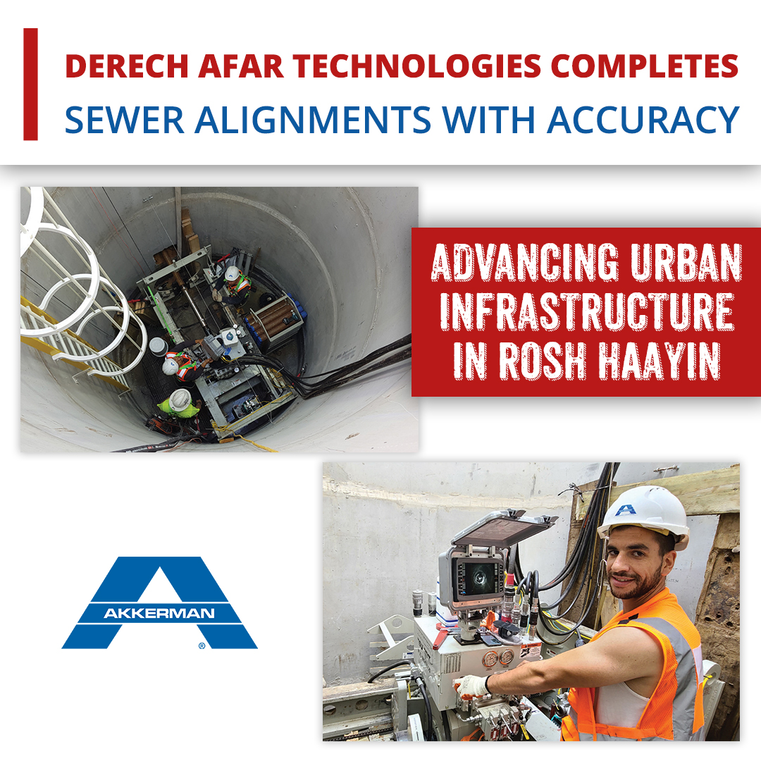 AkkermanInc's tweet photo. In Israel, Derech Afar Technologies installed sewer lines beneath an intersection where open-cut construction wasn’t an option. The result? A safe, efficient installation with accuracy across bores.

Read the full case study to see how it came together: https://t.co/Jg77ctL3t2 https://t.co/I7KUFbsNVr