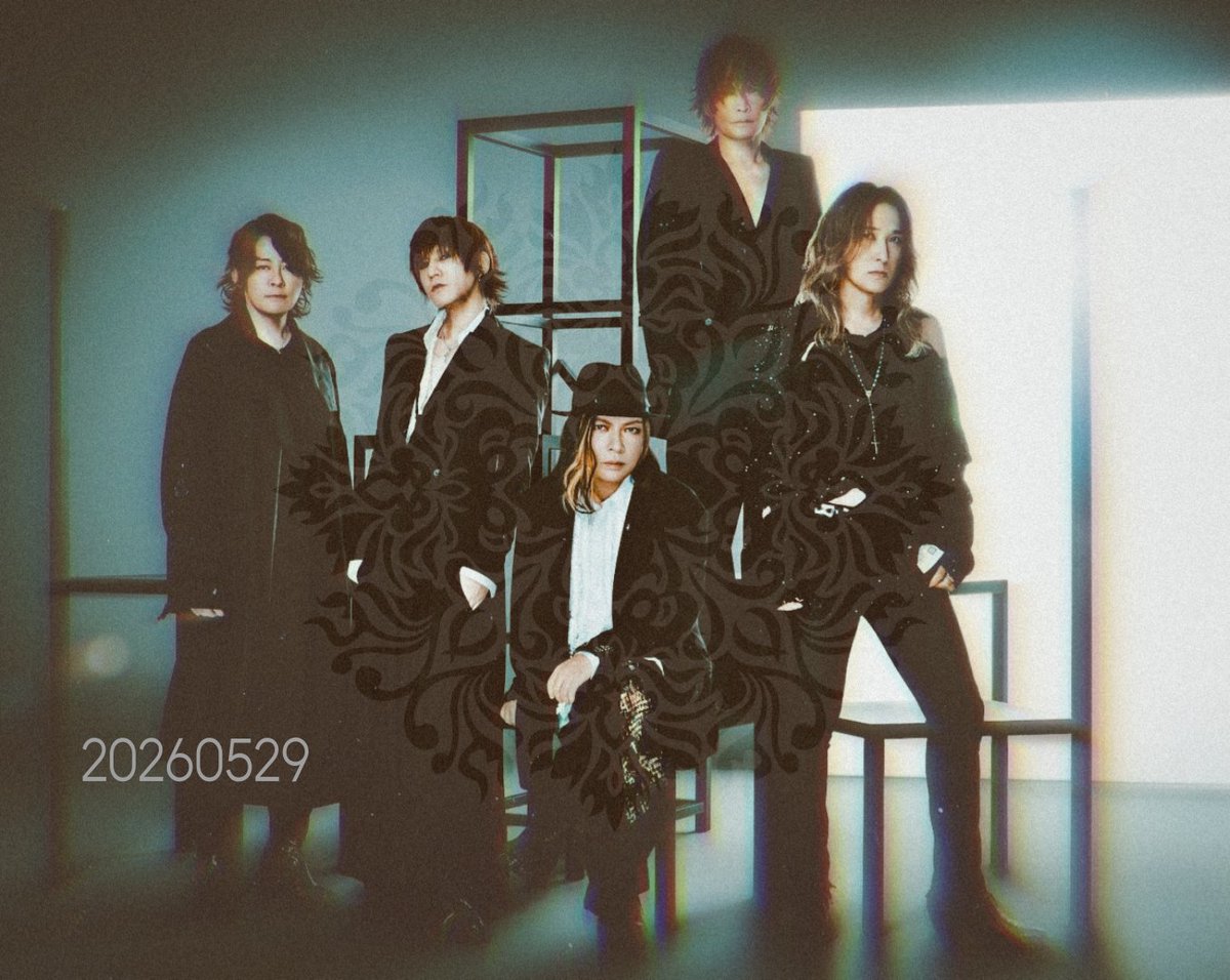 chro49's tweet photo. Happy  birthday to LUNA SEA🌙

 #LUNASEA
 #LUNASEA37thAnniversary https://t.co/vz4rGdzz1R