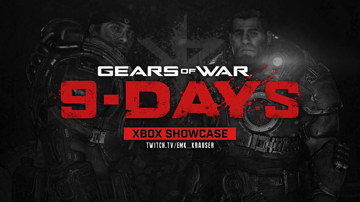 EMK_KrAuSeR's tweet photo. Solo faltan 9 días...⌛️⚙️🔥
#GearsofWarEday #XboxShowcase https://t.co/KhMZMZmB5x