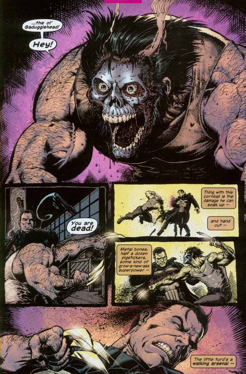 fourassedmonkey's tweet photo. Great stuff, love non digital coloring Darick Robertson. https://t.co/ZlQxUbKvw0