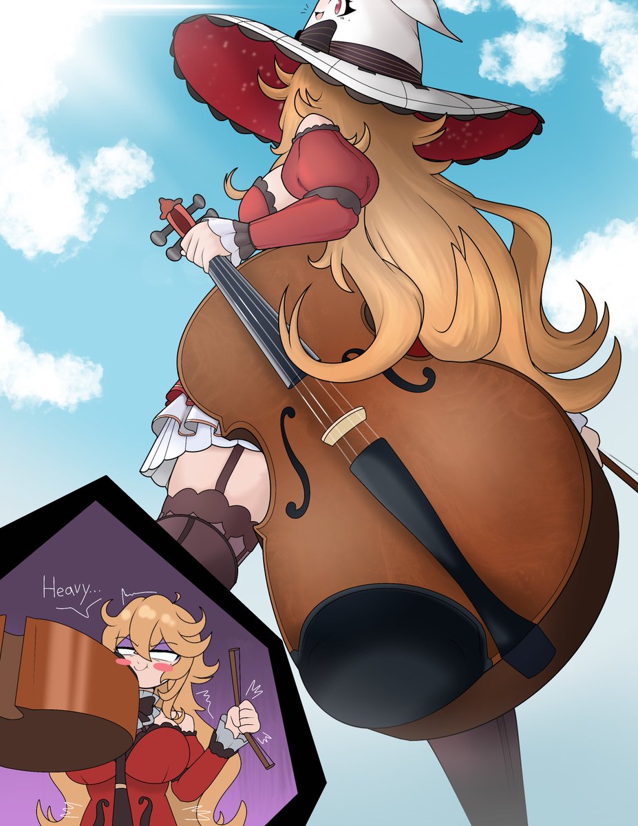 TheMasterSos's tweet photo. Big violin #NaenArt https://t.co/TCLm73bk5m