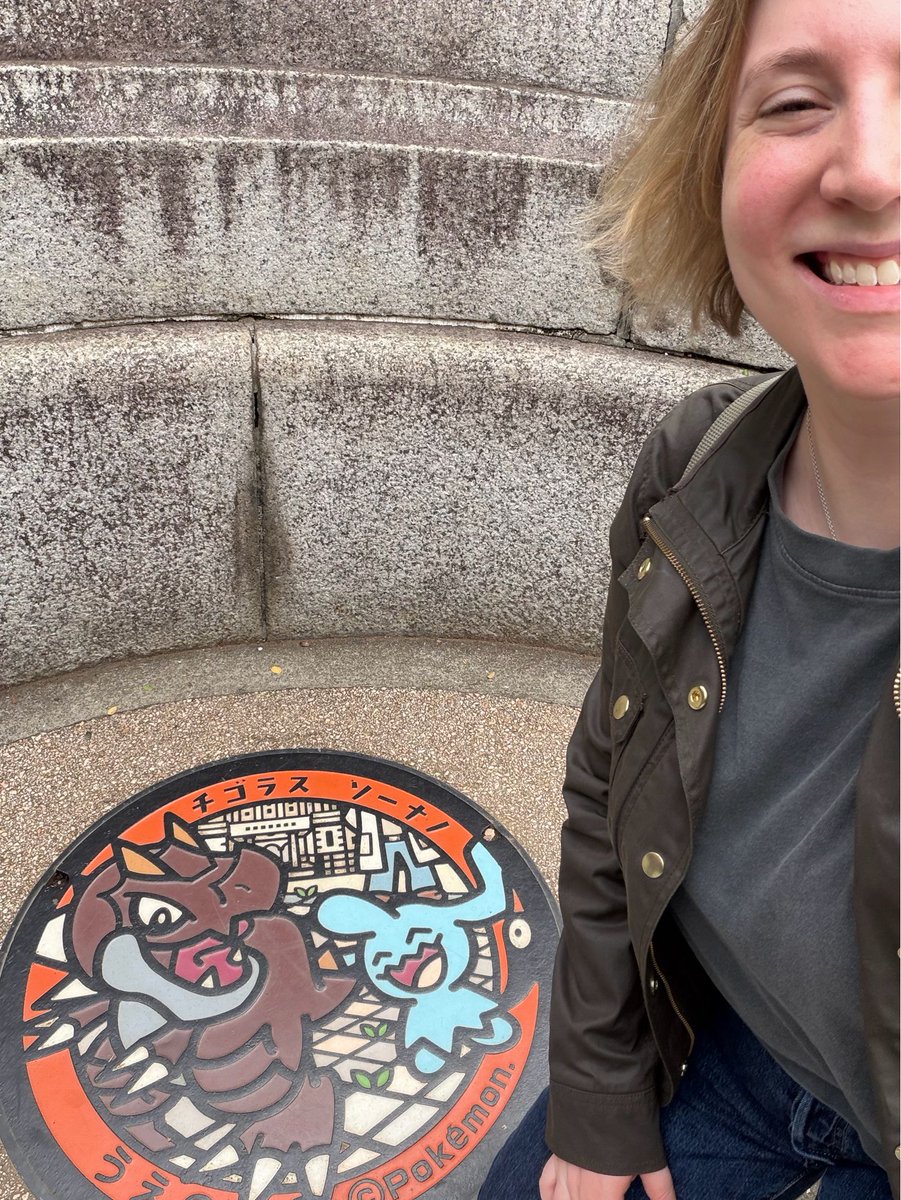 GabbySnyder's tweet photo. Surprise! Chalkey and I are in Tokyo this weekend for #PokemonGOFest2026! We’ve spent the week here so far and have had a blast - if you see us around the park this weekend please say hello!

Thank you to @pokemongoapp for the #free_access! https://t.co/4Gu6K1UjMv