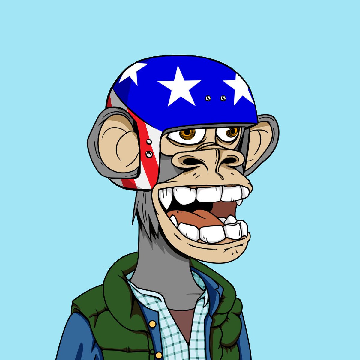 BahBs71's tweet photo. @0xLucyyyy You must be referring to this one?  This is my 1%'er ape. https://t.co/tDIrbBpsCR