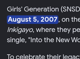 soshiglazer's tweet photo. Random SNSD fact: 
the sum of the last two digits of all 9 members’ birth years equals to snsd’s debut date: 805 https://t.co/SR5cwc7jm7