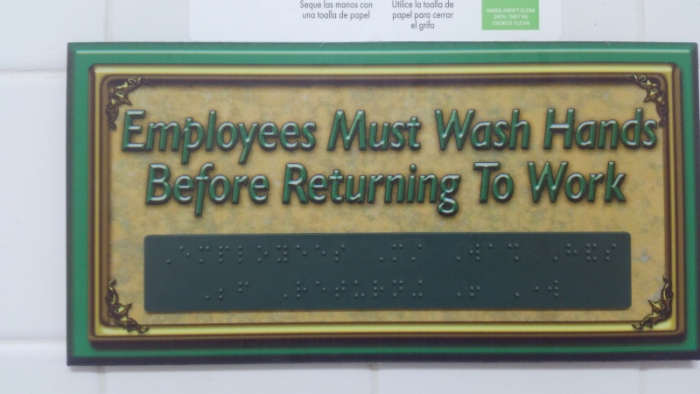 Joe40114673's tweet photo. @GetOnTap This was in the bathroom at the local Subway Restaurant. I guess that's better than a truck driver! https://t.co/L1zDWib4VG
