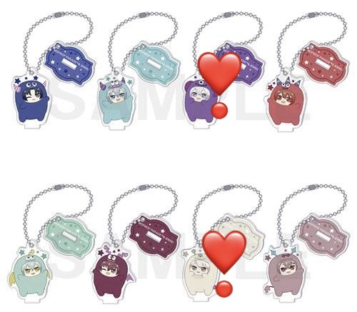 mimemi555's tweet photo. 【交換】アイナナ モフモフパレード　アクリルキーホルダー＆スタンドコレクションA 

譲▶︎一織環陸悠トウマ虎於

求▶︎定価(送料)もしくは巳波壮五(同数)

アニメイト店舗受け取りにて1BOX予約予定。
初回プロカ確認。
郵送もしくは発売月プロカ記載の手渡し可能日。続↓ https://t.co/b6Vja7M6Mw