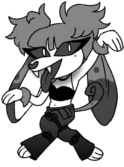 kentrl_z's tweet photo. scrungly girl for billy on artist alley :3 https://t.co/JJjv0uWXti
