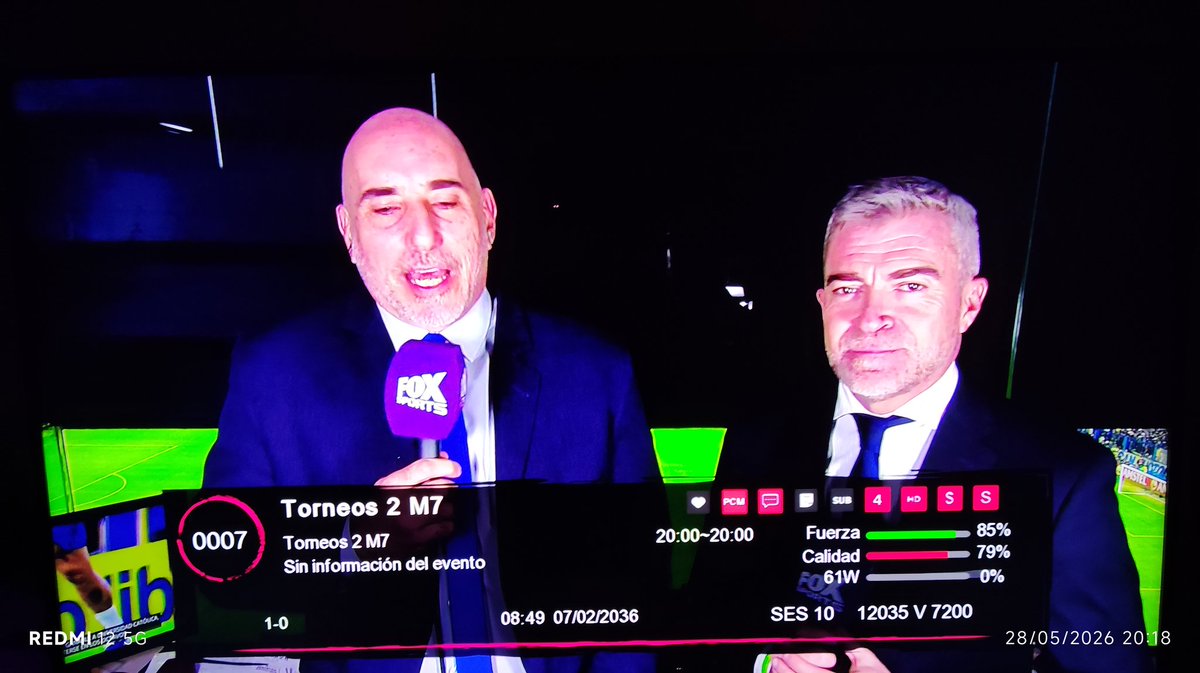 DISFRUTADOR20's tweet photo. @Mundofreelibre  Lista la Señal por las máquinas del mal Miutbox Spartan y Saga y gratis la Señal de Fox Sport https://t.co/5Li8YLI3j9