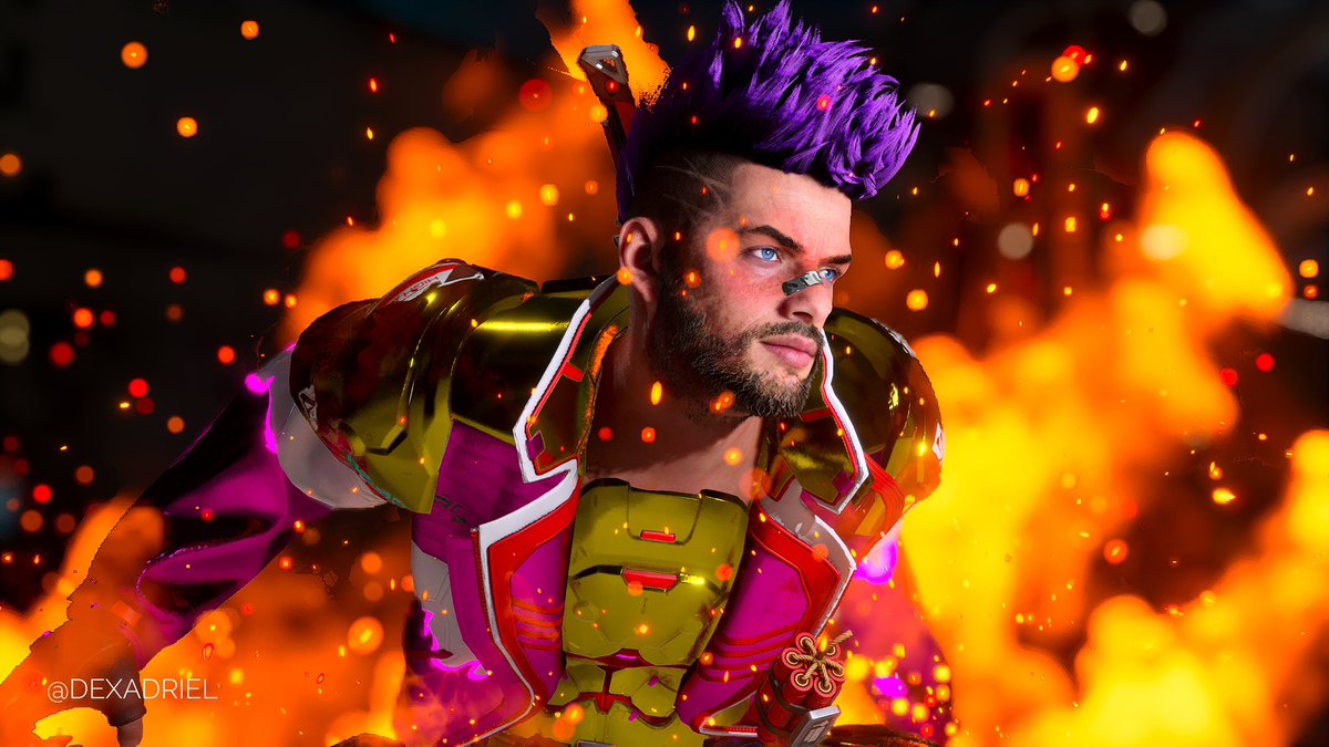 Dexadriel's tweet photo. I'm obsessed with Esiemo and this skin.🔥💣 #TheFirstDescendant #TFD https://t.co/2mjIB8KQf4