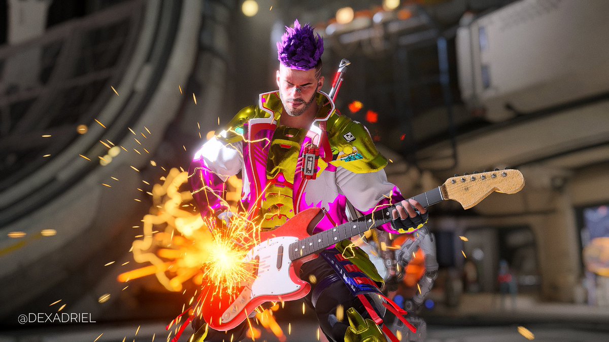 Dexadriel's tweet photo. I'm obsessed with Esiemo and this skin.🔥💣 #TheFirstDescendant #TFD https://t.co/2mjIB8KQf4