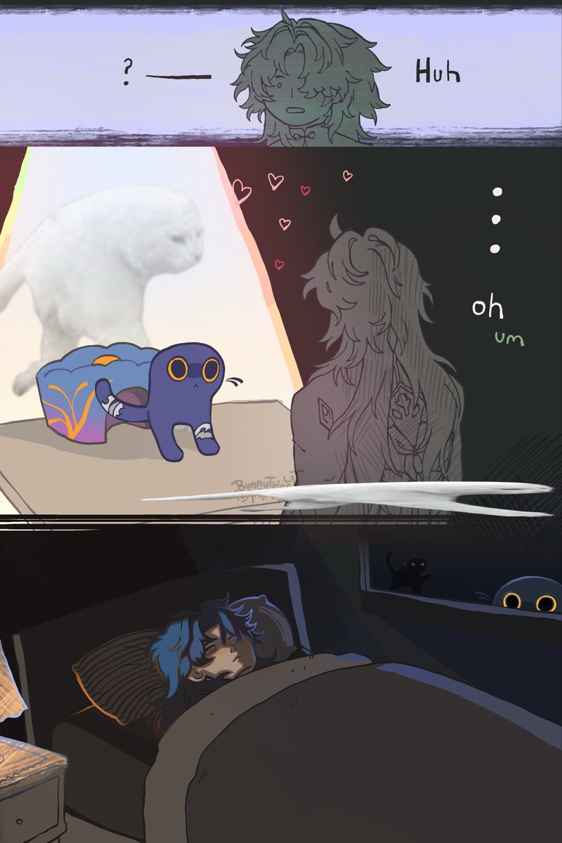 BunnyIsAnimated's tweet photo. Curiosity killed the Blade… https://t.co/B1v8fnlDpQ