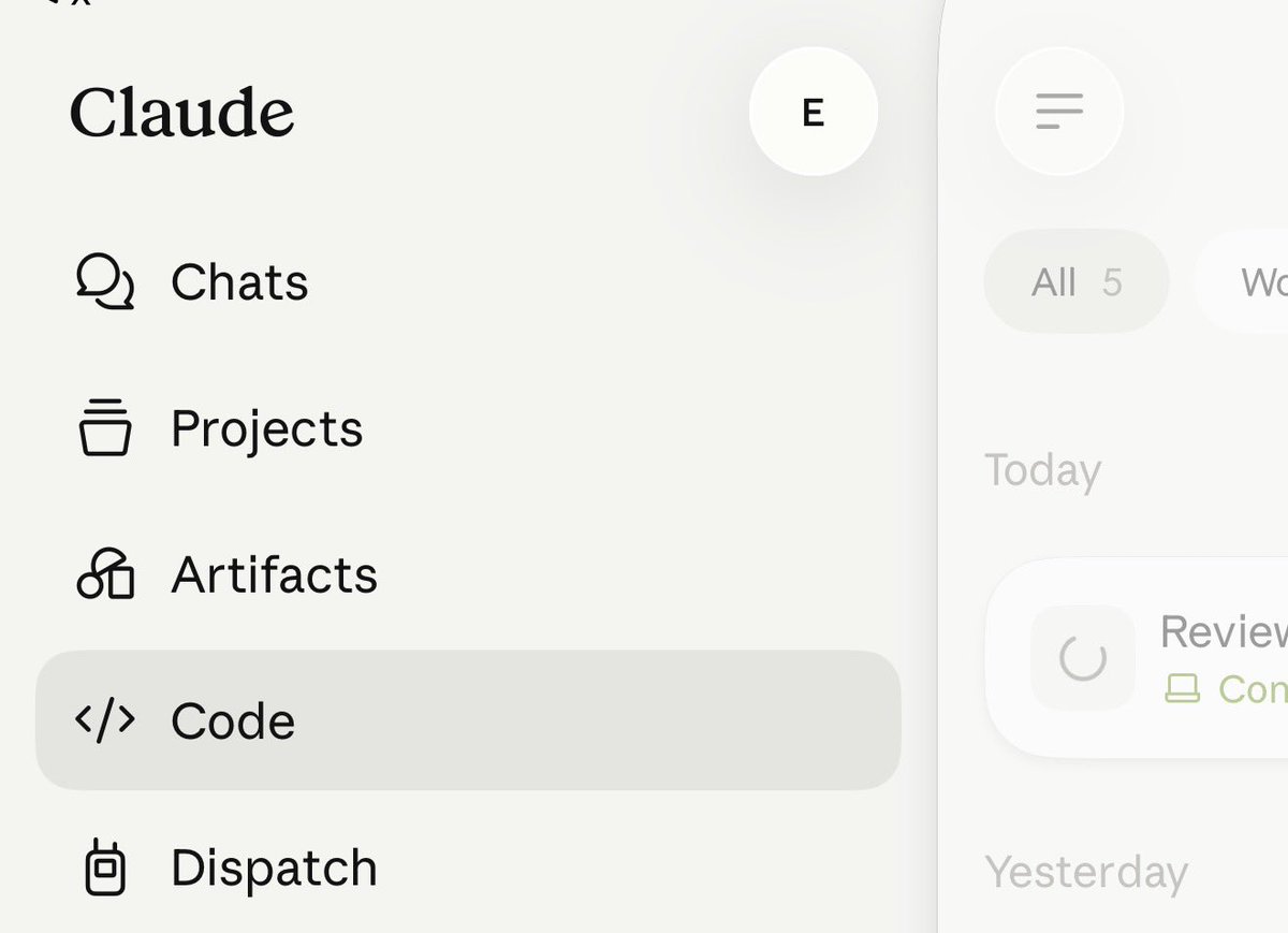 TheConfigGuy's tweet photo. Finally!

Claude code is now available on Mobile. https://t.co/UxnBJ2nPUu