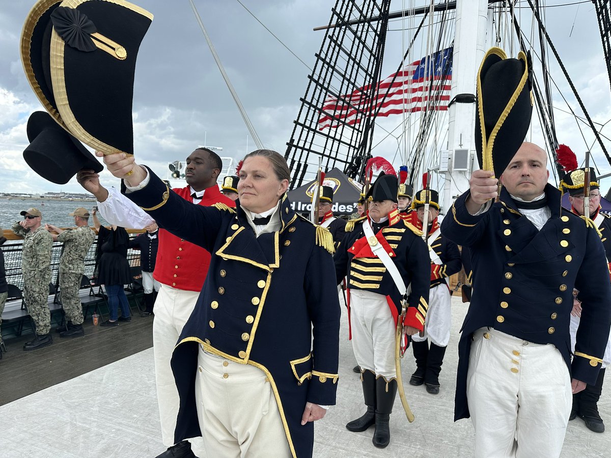USSConstitution's tweet photo. As America approaches its 250th anniversary and Sail250 draws near, USS Constitution continues to represent the service, sacrifice, and resilience that have defined our nation for more than two centuries.

Today’s underway in Boston Harbor carried that legacy forward.

Huzzah! https://t.co/UX94R9quxk