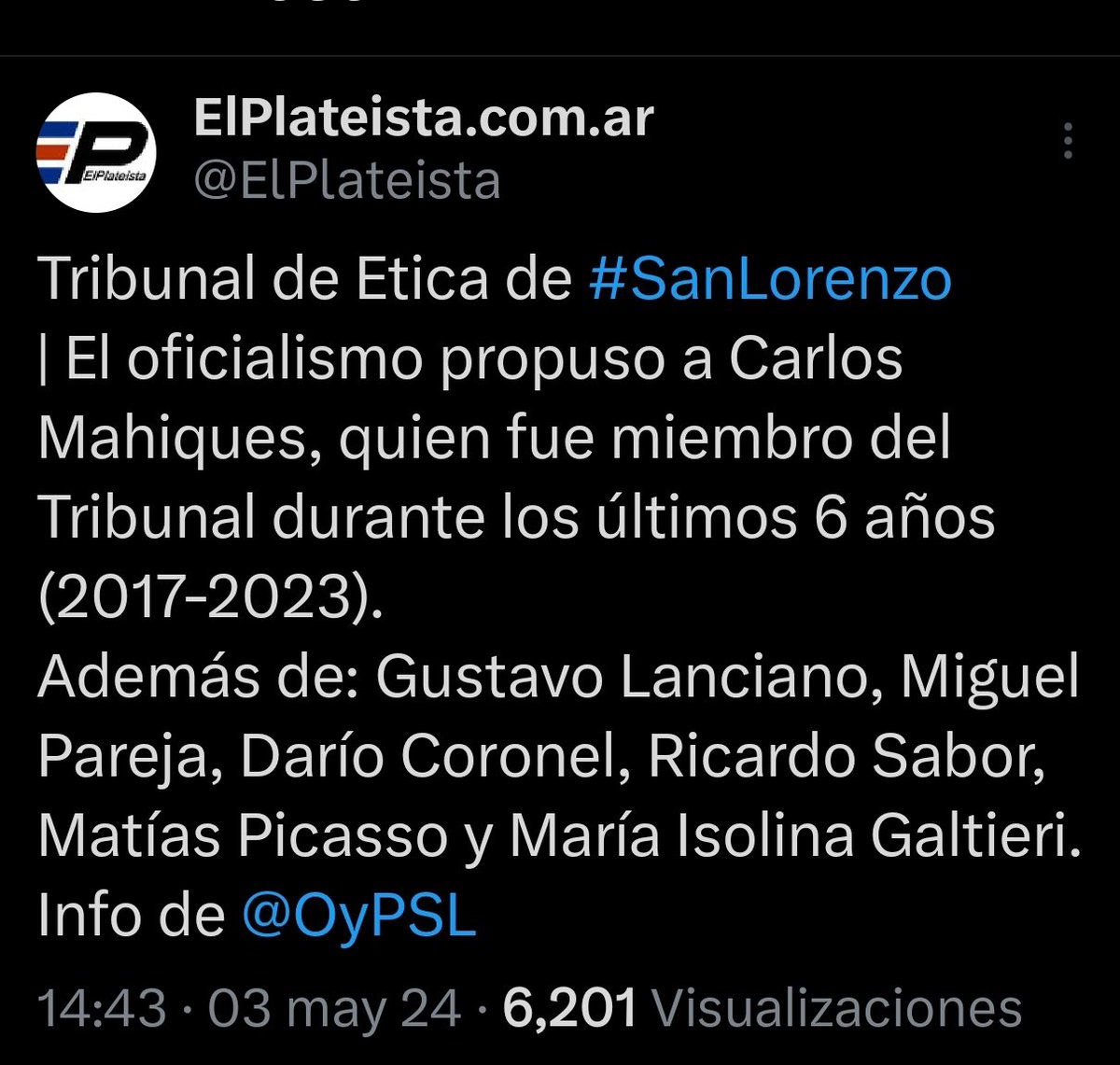 Socio Patrimonial tweet media