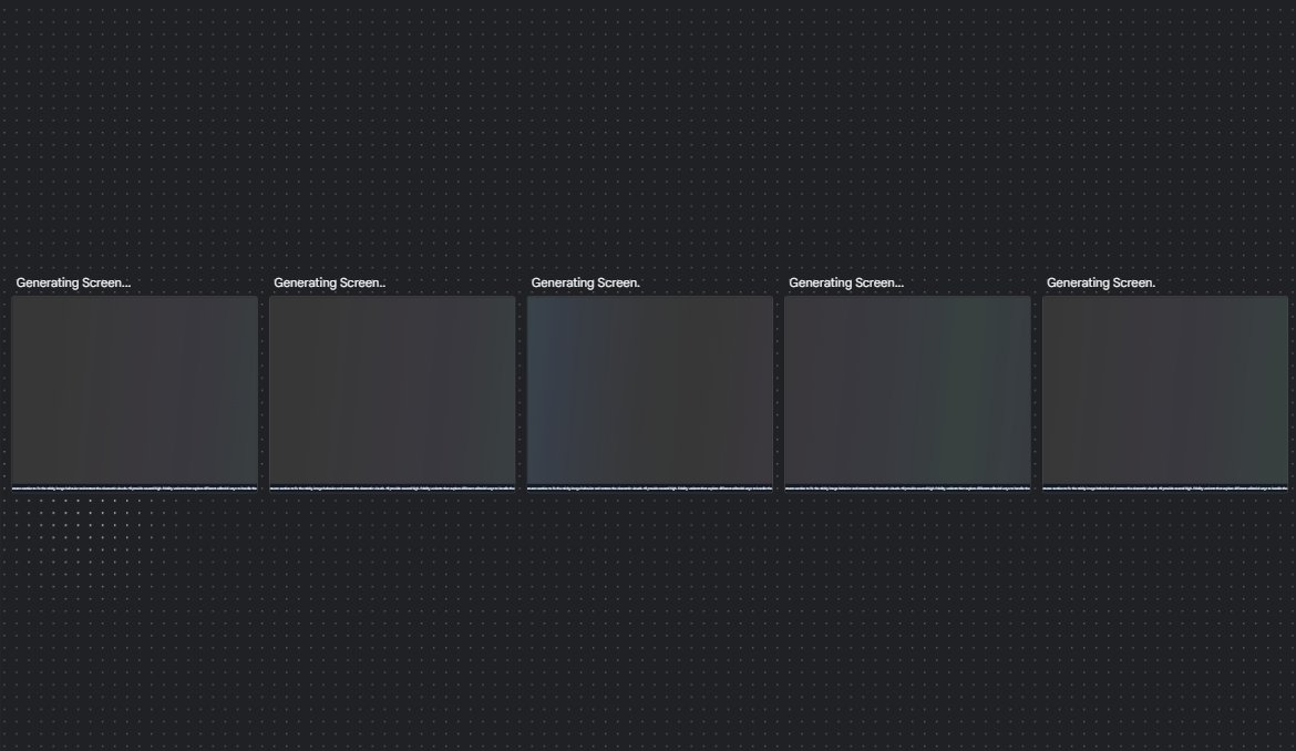 ezek_dev's tweet photo. I'm trying out @stitchbygoogle, and something that I love is that you can generate up to 5 variations at the same time. https://t.co/16S67xvbss