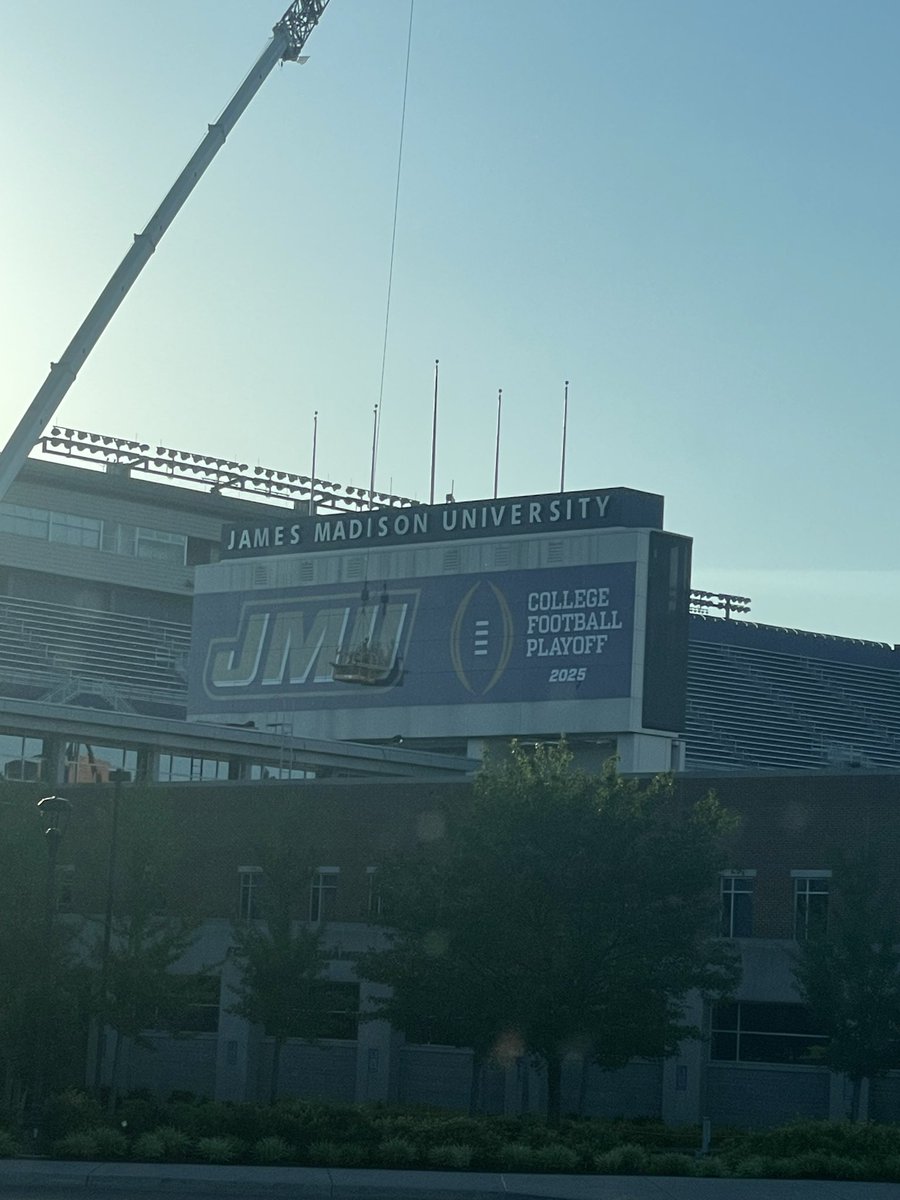 JMUSoundOff's tweet photo. New addition 🤩 #GoDukes https://t.co/mveq81YOIg