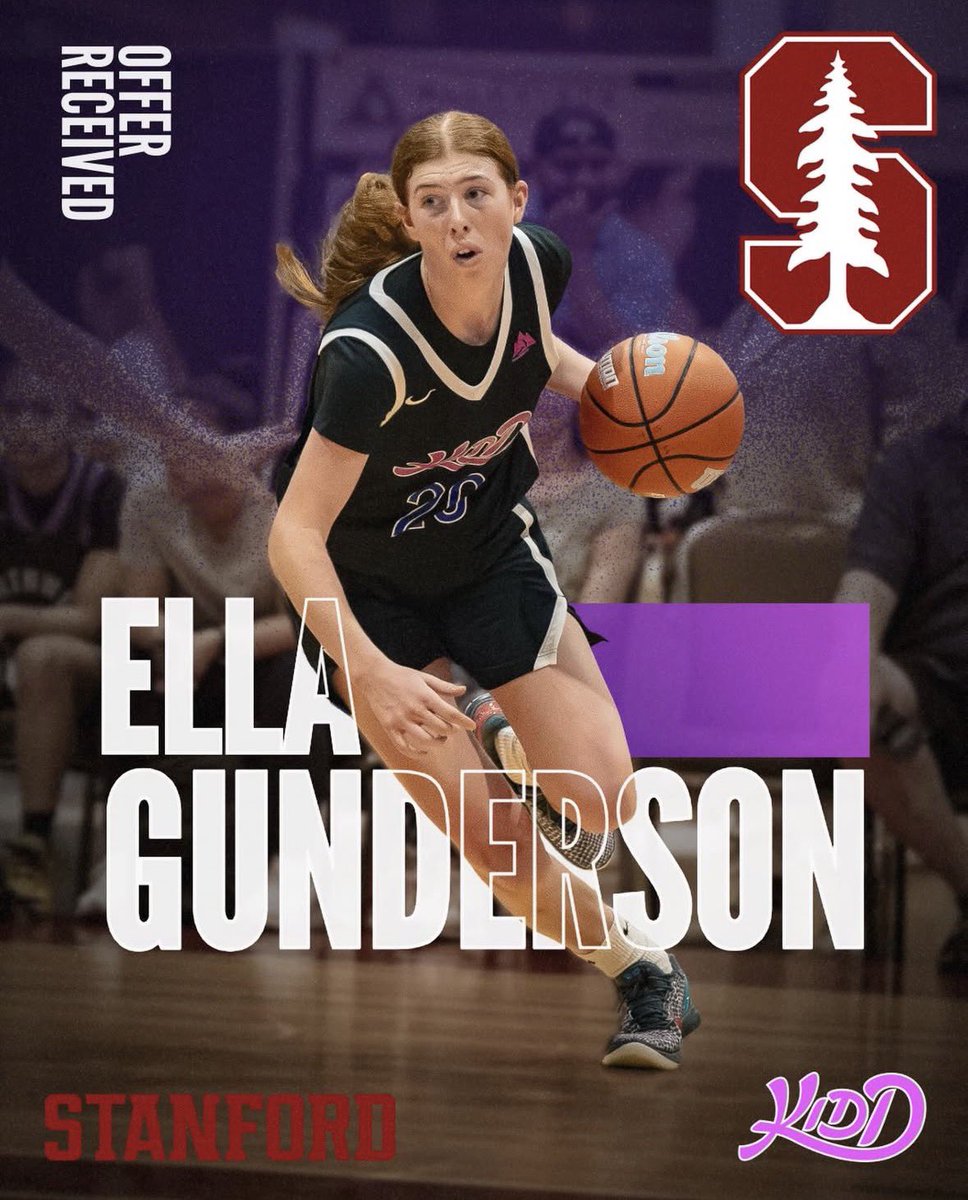 _ellagunderson's tweet photo. After a great conversation with @KatePaye I am excited to have received an offer from Stanford University! Thank you to the coaching staff for believing in me! ❤️🤍 https://t.co/YfCPOmgLJn