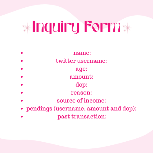 LittAdel's tweet photo. ˚₊‧꒰ა 💸 ໒꒱ ‧₊˚
open for pautang ✨

₱100 - ₱2,000 available
short term only ⏳

📩 dm for inquiry
please read pinned before messaging ♡

t. pautang loanph gcash utang pera hiram borrower lender service https://t.co/8A9O8iW29I