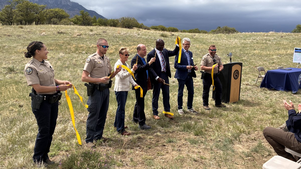 CPW_SE's tweet photo. Celebration marks Cheyenne Mountain State Park expansion &amp; new recreation opportunities at Rosemont Reservoir this summer - Learn more: https://t.co/oNRaFX6YFR https://t.co/7prj2v0JtY