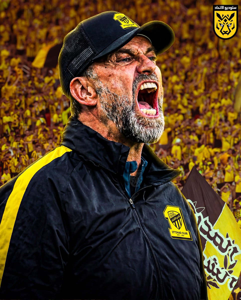 IttiStudio's tweet photo. جماهير #الاتحاد تُـطلق هاشتاق :
#خلصوا_مع_كلوب 🧢🟡⚫️ https://t.co/R0yXPb8Lbp
