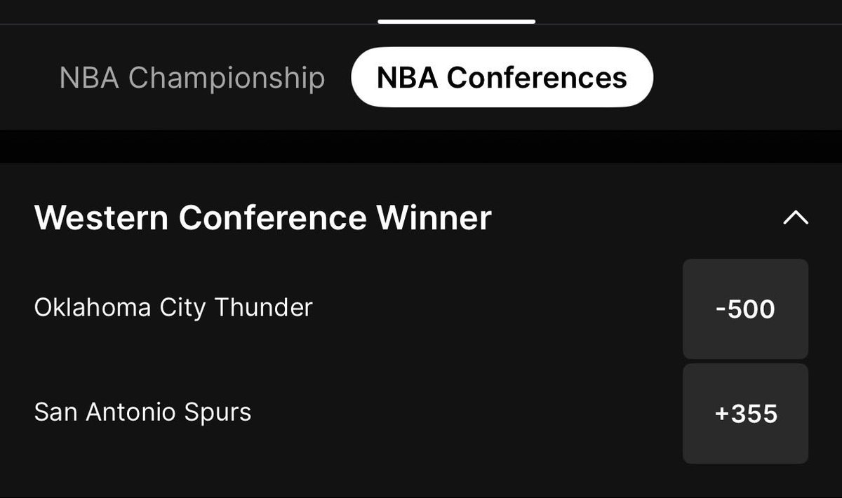 bigcoumbe's tweet photo. @FezzikSports seeing SAS at +355 for series.   -160 tonight and +150 (at most G7).  Feels like great value.  Any thoughts https://t.co/Q86ePScF4T
