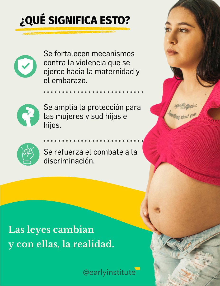 EarlyInstitute's tweet photo. ¡Buenas noticias para las mujeres y las familias en Tlaxcala! 💜

El #Congreso del estado avanza con reformas que fortalecen la protección de la maternidad y el embarazo en el ámbito laboral. Hoy, estas leyes no solo reconocen la discriminación, también la visibilizan y la sancionan como una forma de violencia que ocurre solo a las mujeres.

Desde Early Institute seguimos impulsando cambios que se traduzcan en mejores condiciones para la primera infancia y para todas las mujeres. Tlaxcala hoy marca el camino.

#DLE #DiscriminaciónLaboral #IniciativasEarly