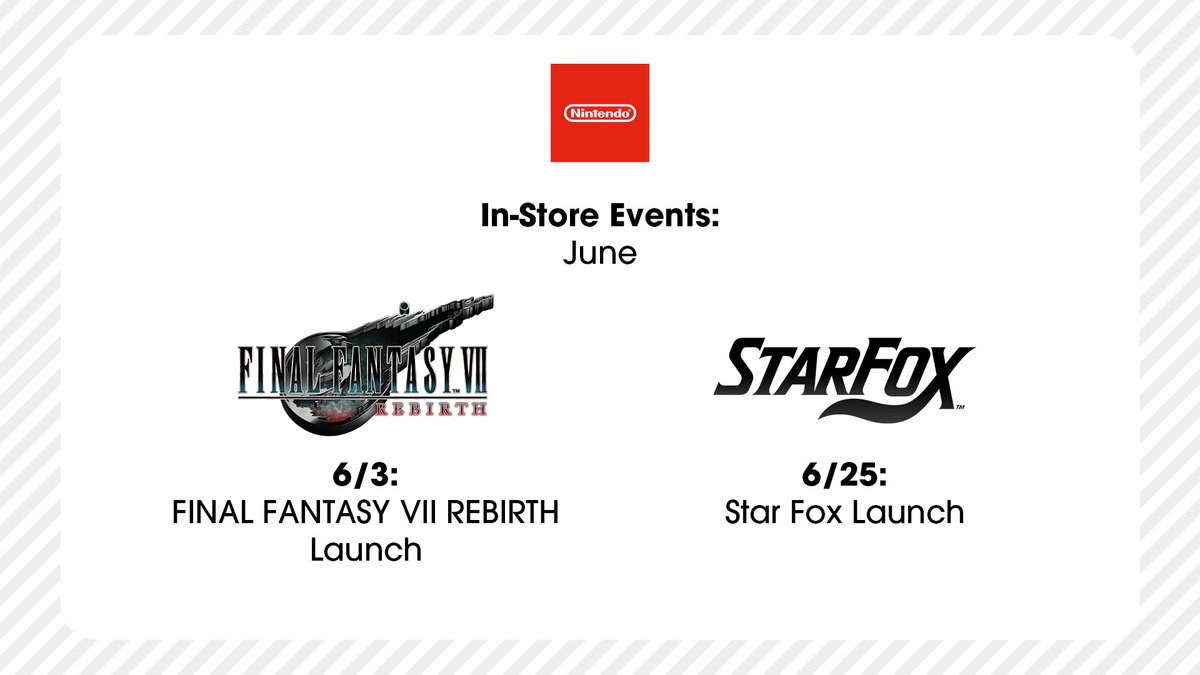 NintendoStoreUS's tweet photo. Join us at Nintendo NEW YORK and Nintendo SAN FRANCISCO this month for in-person events. 

Find full details here: 
📍Nintendo NEW YORK: https://t.co/uWtxsrbmdi
📍Nintendo SAN FRANCISCO: https://t.co/LyLx19oHXP https://t.co/N0uCj0zgmT