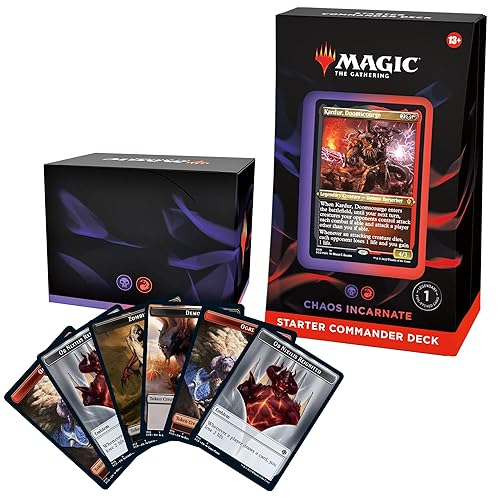 ObsidiankitsuVT's tweet photo. An item on my Throne wishlist just got fully funded: Magic: The Gathering Starter Commander Deck - Chaos Incarnate (Black-Red) | Ready-to-Play Deck for Beginners and Fans | Ages 13+ | Collectible Card Games - C. Thank you! https://t.co/ueBh9te5Fd #Wishlist #throne https://t.co/wrxNprCK3j