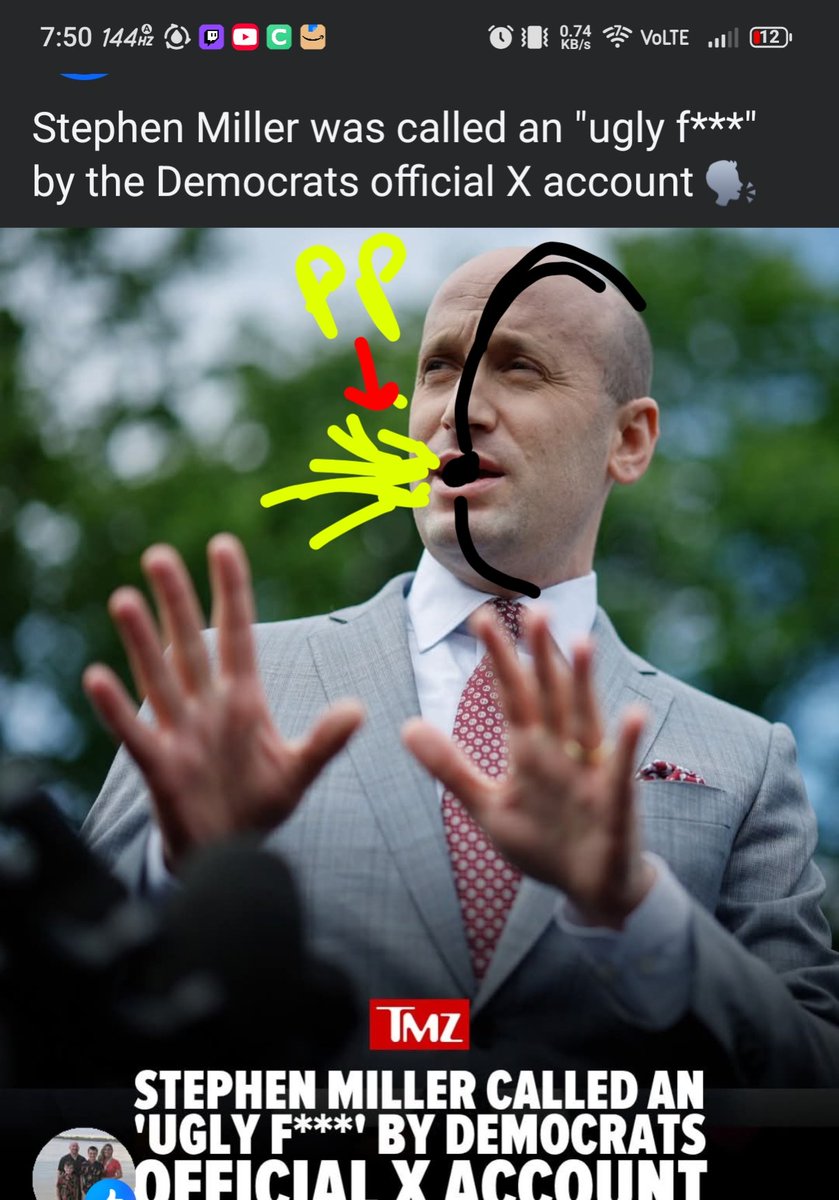 KyleMak's tweet photo. @KatieMiller @TheDemocrats Katie your husband is a dick pretending to be a human.

You should listen to Paulina

Shut the fuck up. Nazi trash. https://t.co/dwl9eCRVGk