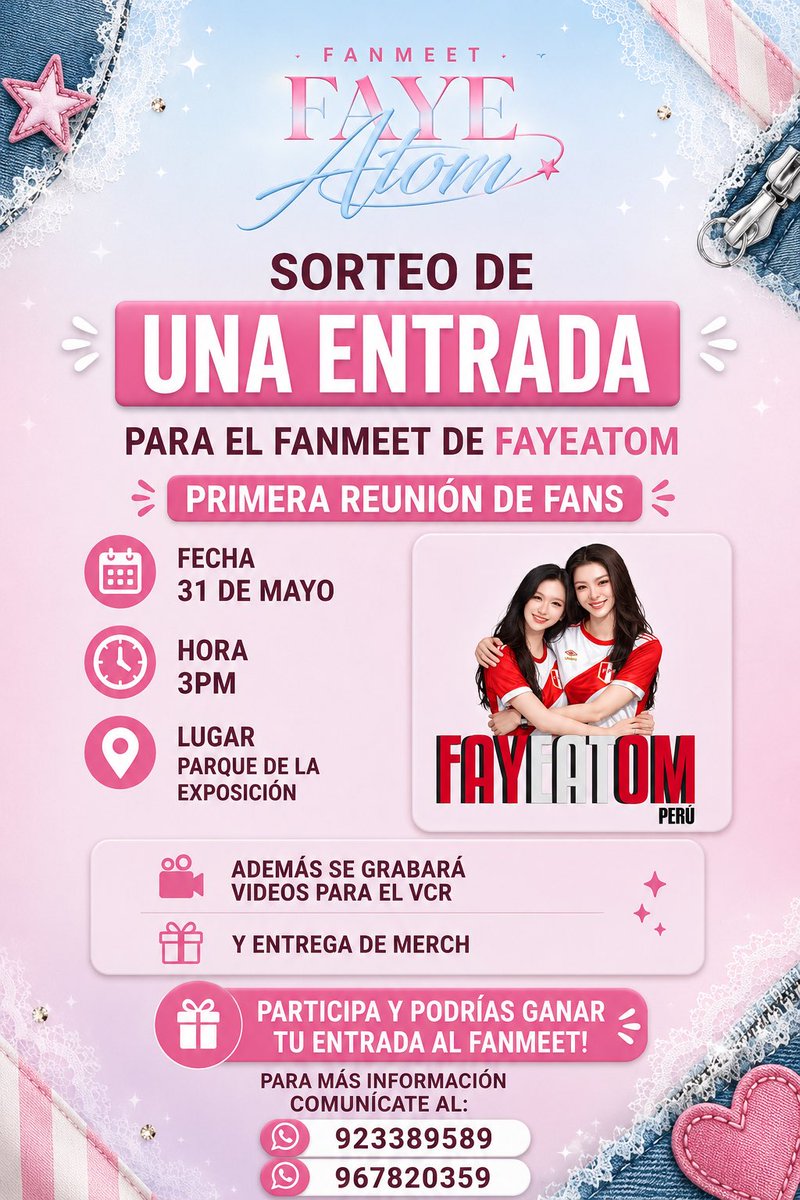FayeAtom Perú 🇵🇪 tweet media