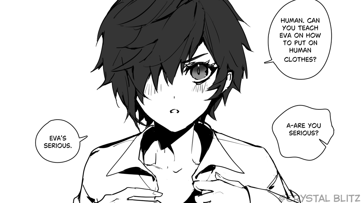 blitz_crystal's tweet photo. This NORMAL Girl is Serious https://t.co/t35pGeH2hV