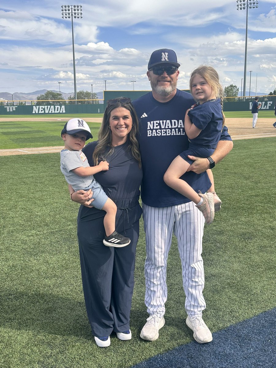 MarkMo12's tweet photo. This week I was not retained at Nevada.

Being around the players here has been awesome for me and my family. They’ve truly made our lives better. Great players, great people, and relationships that I’ll cherish for a lifetime.

My coach in college always taught us that for every negative, there’s a positive. You can choose how to respond and act toward anything. I’ll choose to remember all the great relationships I’ve made here. 
Rachel, Lydia, and Chase bring me more joy than anything in the world and we will find our next adventure. 

I’d also like to thank Jake McKinley for bringing me on and making me feel at home. Excited for what’s next!